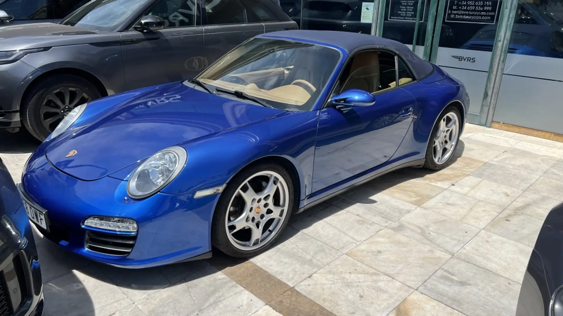 Porsche 997 Carrera 4 Cabrio Azul - 1