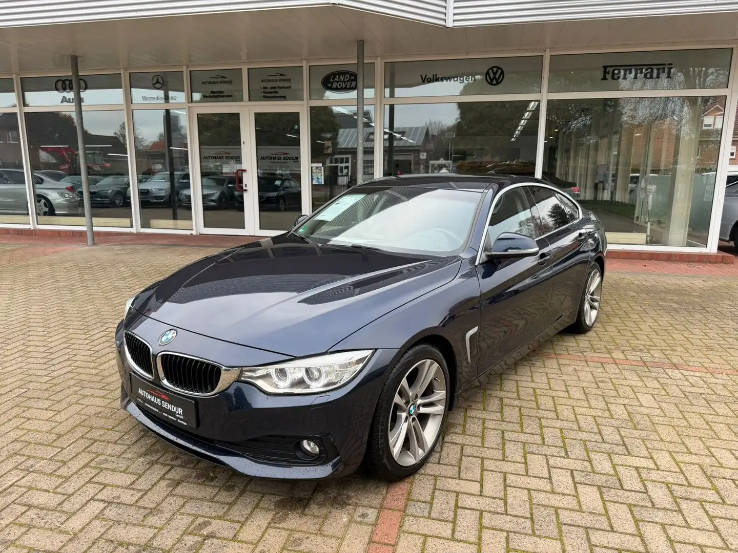 BMW 420 d *TOP*SERVICE NEU*SHZ Blau - 2