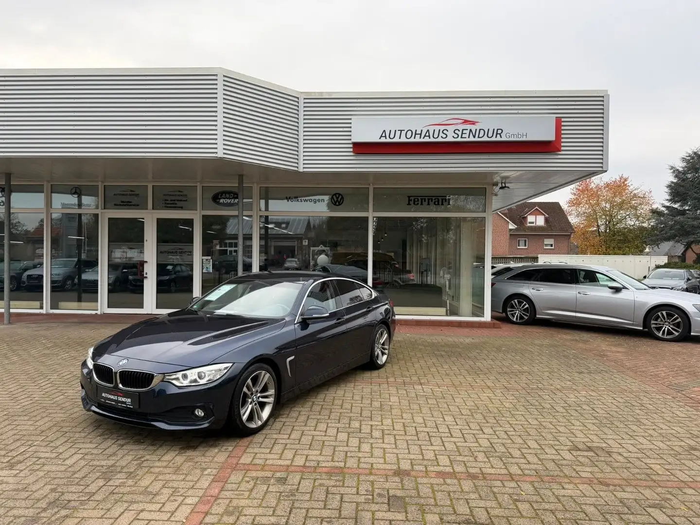 BMW 420 d *TOP*SERVICE NEU*SHZ Blau - 1