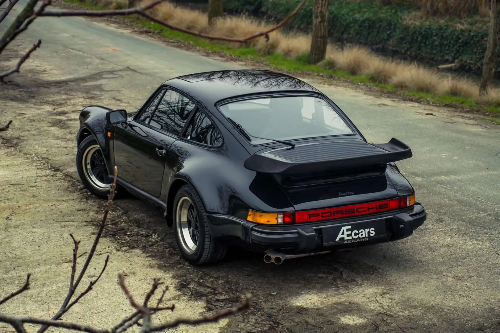 Porsche 930 911 TURBO *** COLLECTORS ITEM / FULL HISTORY *** Fekete - 1