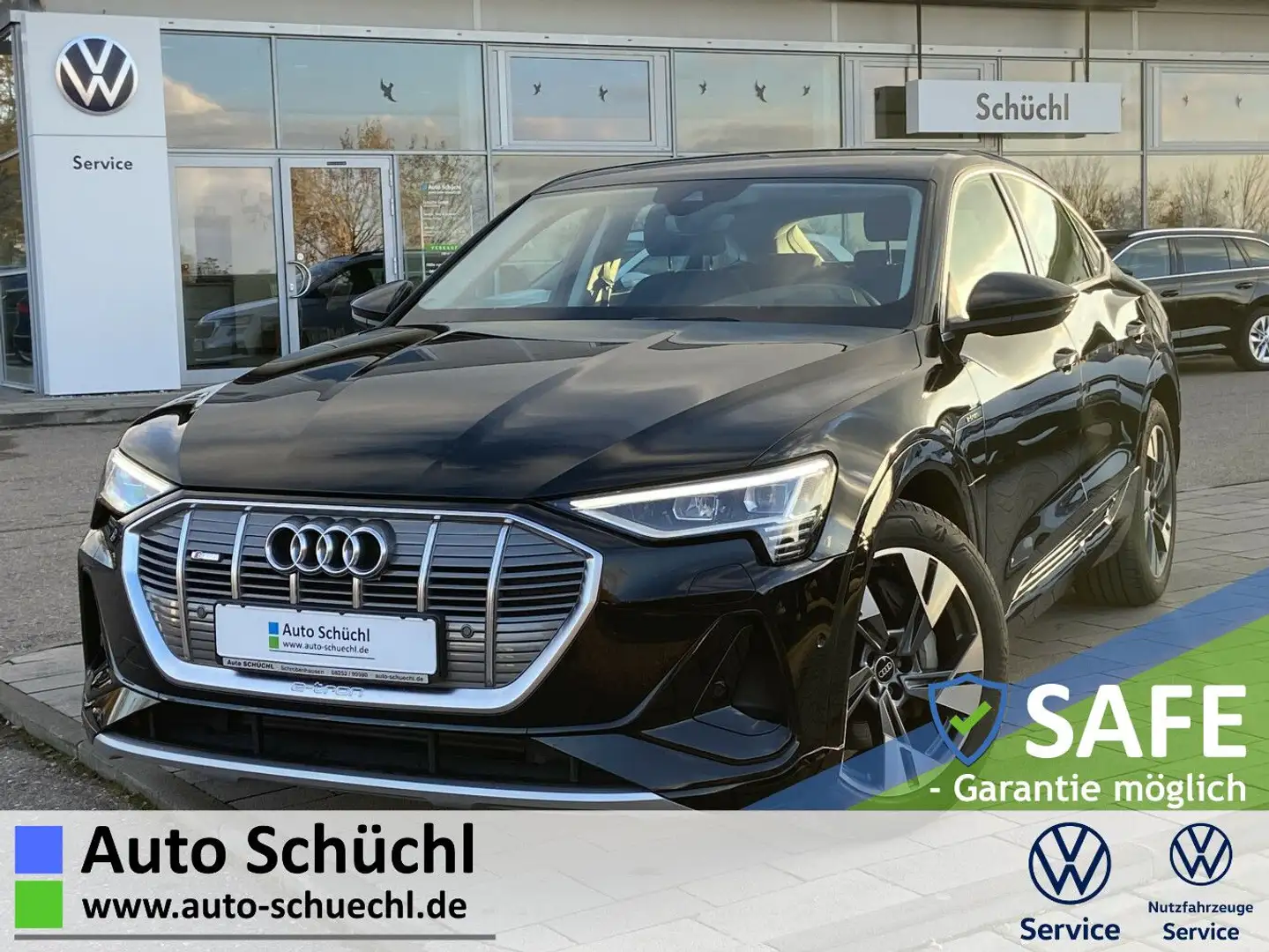 Audi e-tron Sportback quattro S-LINE 20"+EL.HECK+NAVI Schwarz - 1