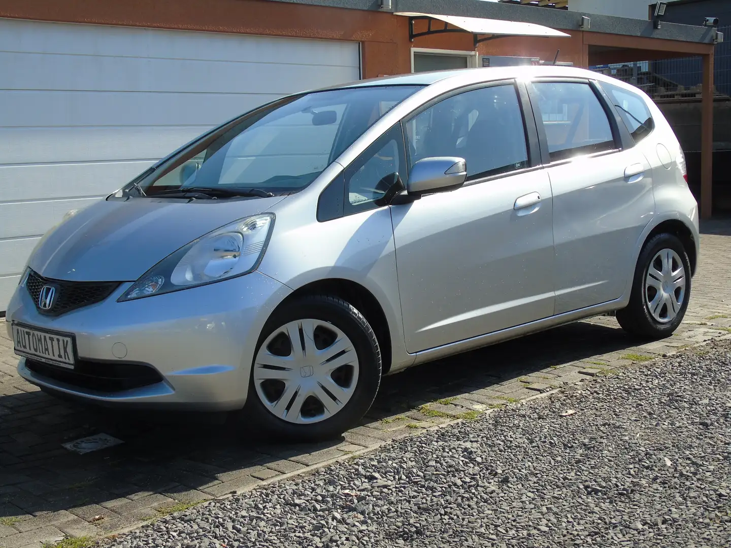 Honda Jazz 1.4L*AUTOMATIK*1HAND*HU 12-26*PREMIUM GARANTIE*TOP Grijs - 1