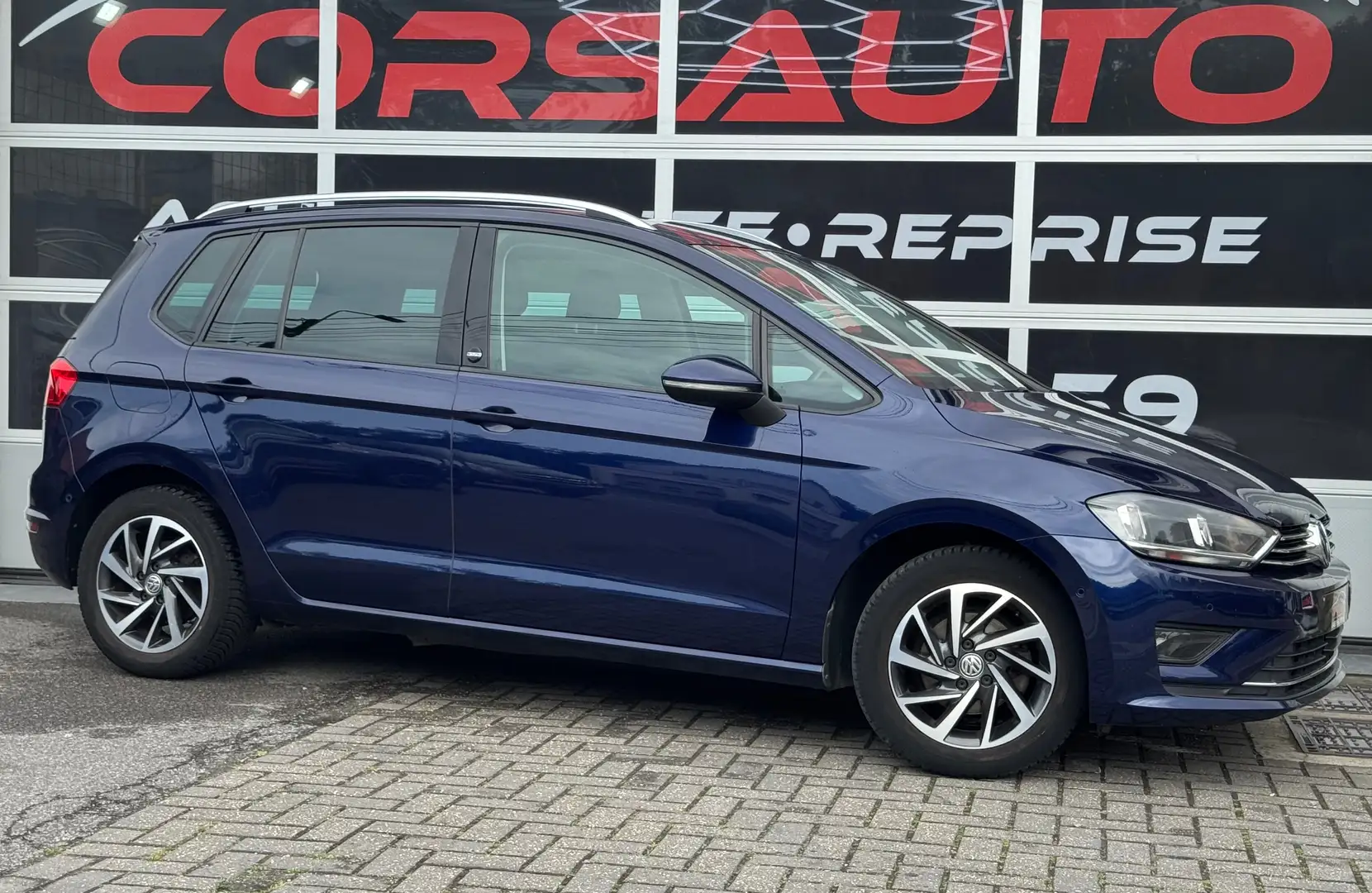 Volkswagen Golf Sportsvan 1.2 TSI Sound NAVI CRUISE CAM MEDIA TEL JA Blauw - 2