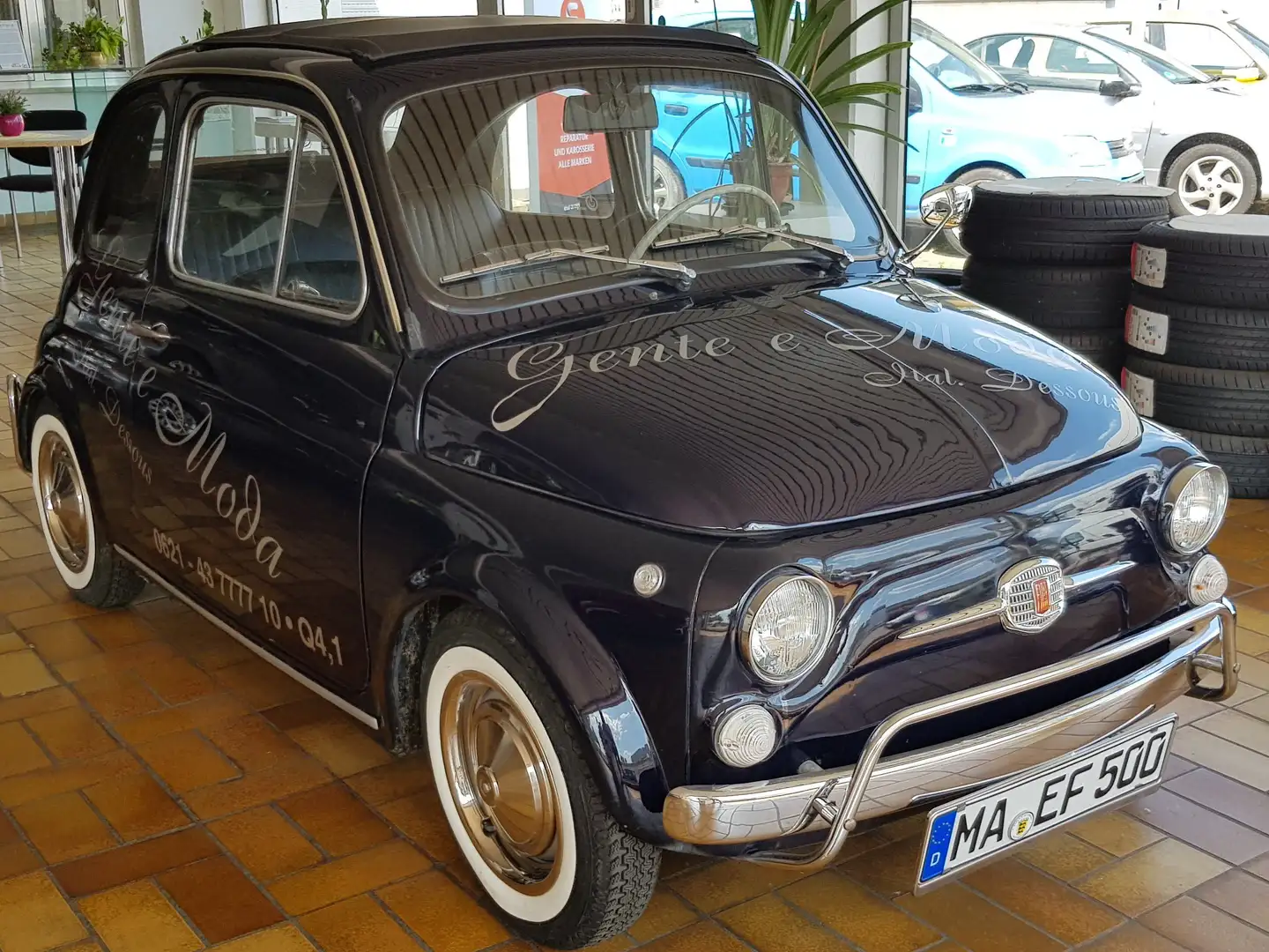 Fiat 500 110F Синий - 2