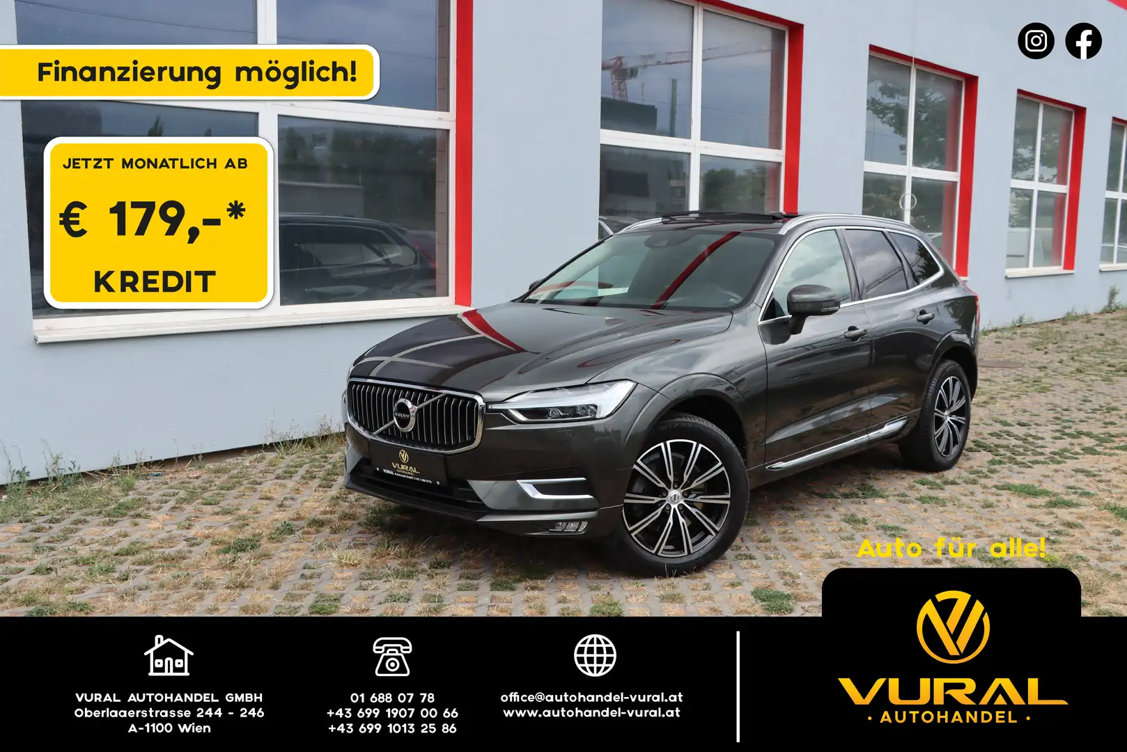 Volvo XC60 Inscription AWD | Panorama | Sitzkühlung | AHK Schwarz - 1