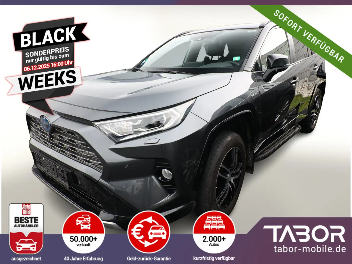 Toyota RAV 4 2.5 VVT-i 222 CVT 4x4 Style Selection AHK Grau - 1