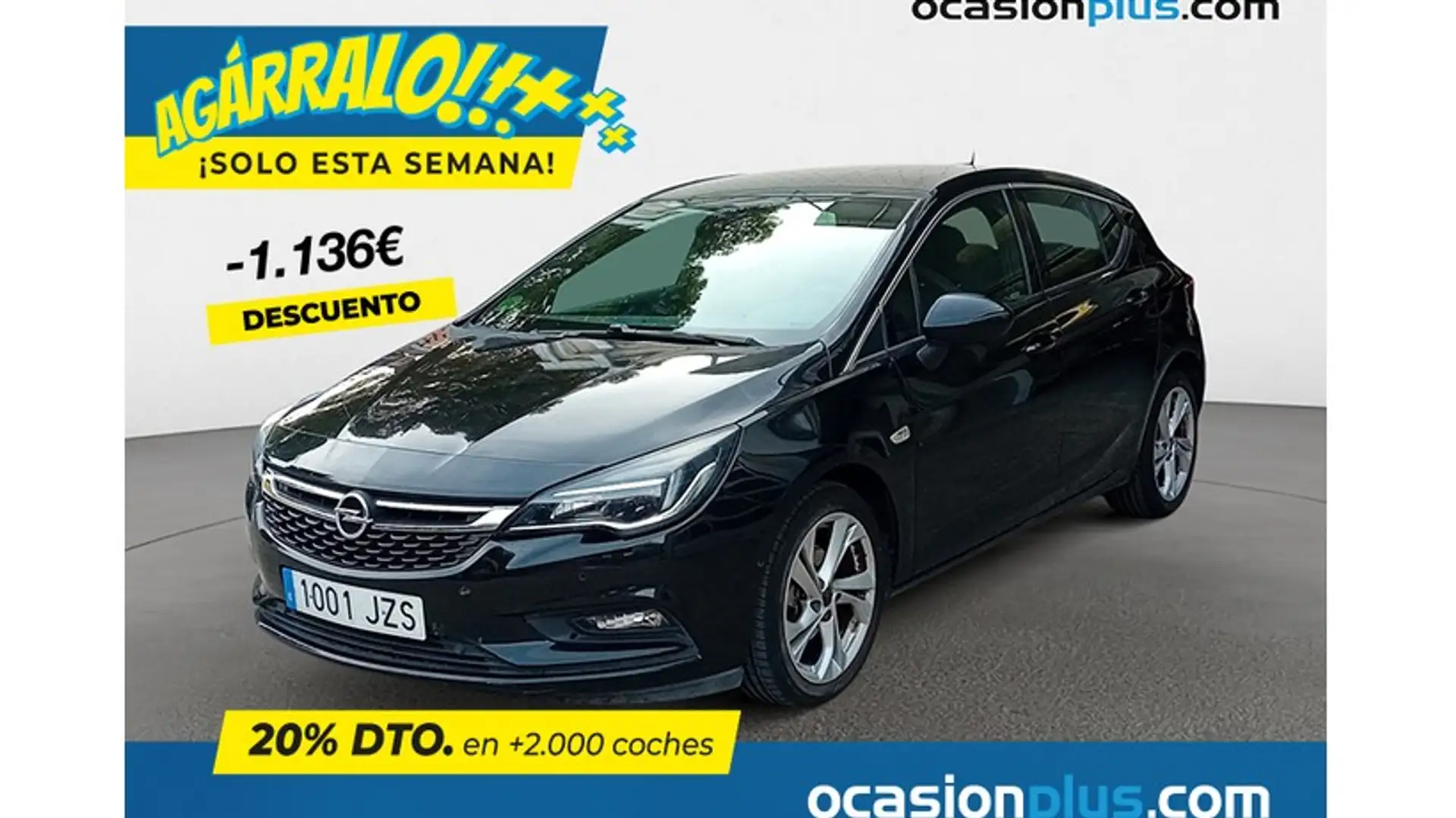 Opel Astra 1.6CDTi S/S Dynamic 110 Noir - 1