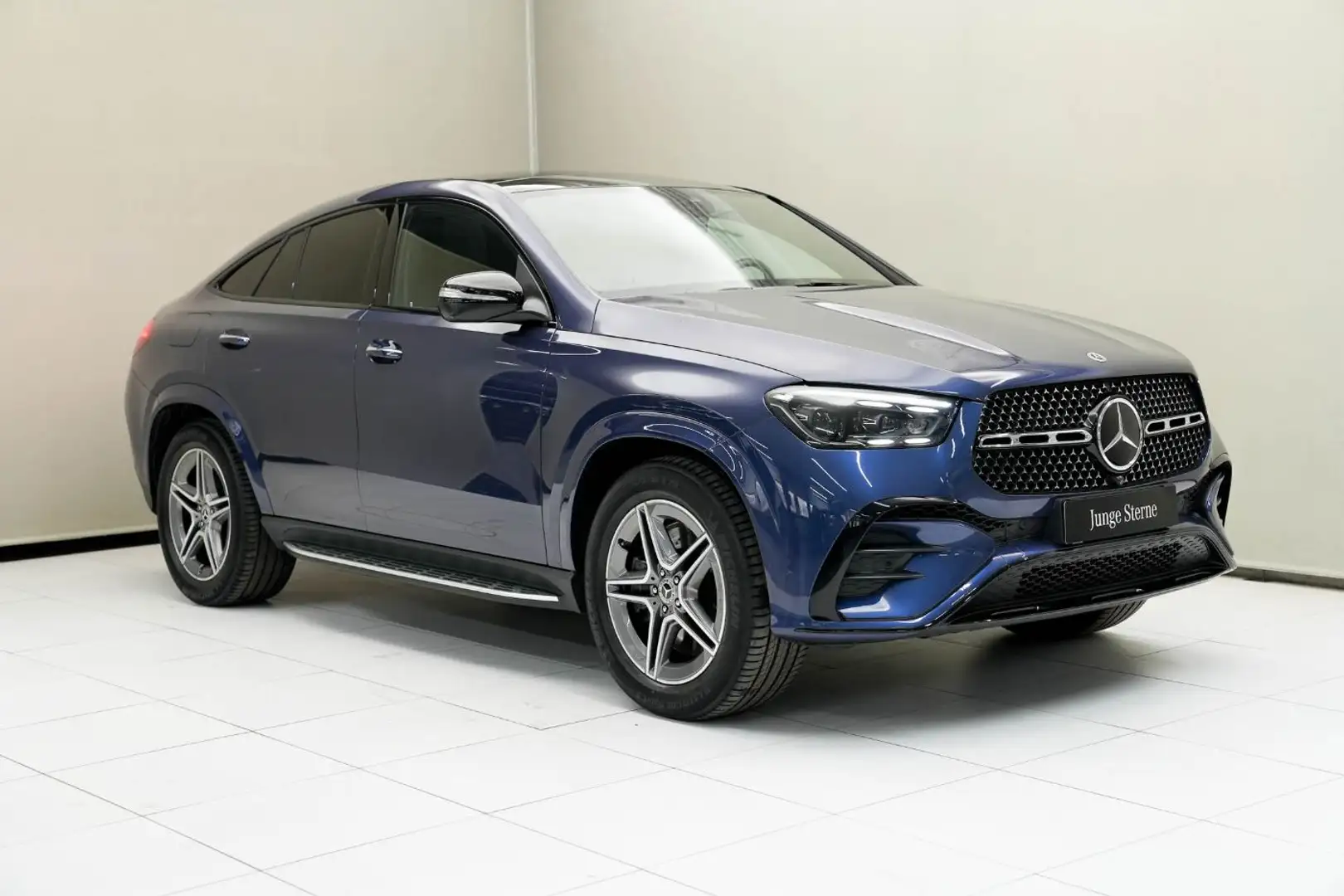 Mercedes-Benz GLE 350 de 4MATIC Coupé W-Paket Night LM Luft Blau - 2