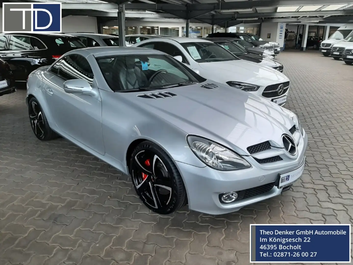Mercedes-Benz SLK 200 COMAND Harman Kardon 1. Hand Argent - 2