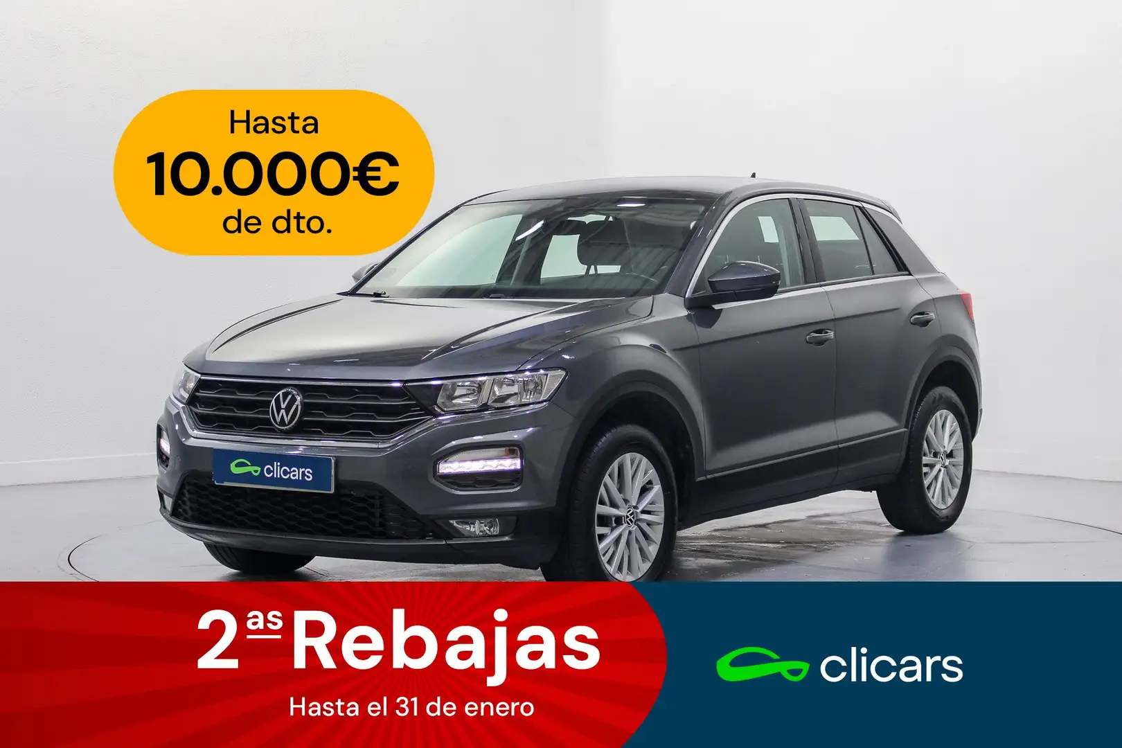 Volkswagen T-Roc 2.0TDI Edition 85kW Gris - 1