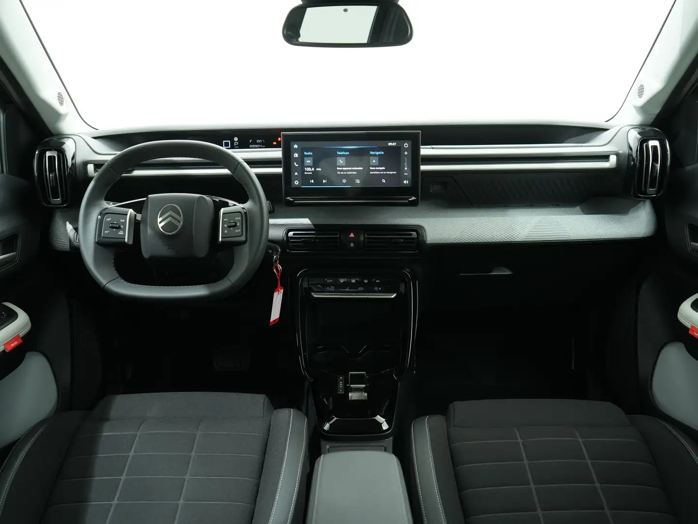 Citroen E-C3 MAX 113PK 44 KWH 3-FASE SOH 100% | Navi | Clima | Schwarz - 2
