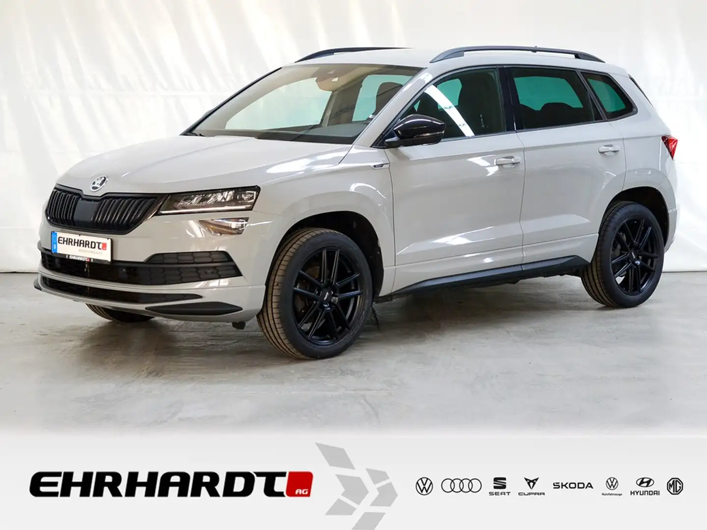 Skoda Karoq 1.5 TSI ACT Sportline LED*NAV*SHZ*PDC*TEMPO*18" Gris - 1