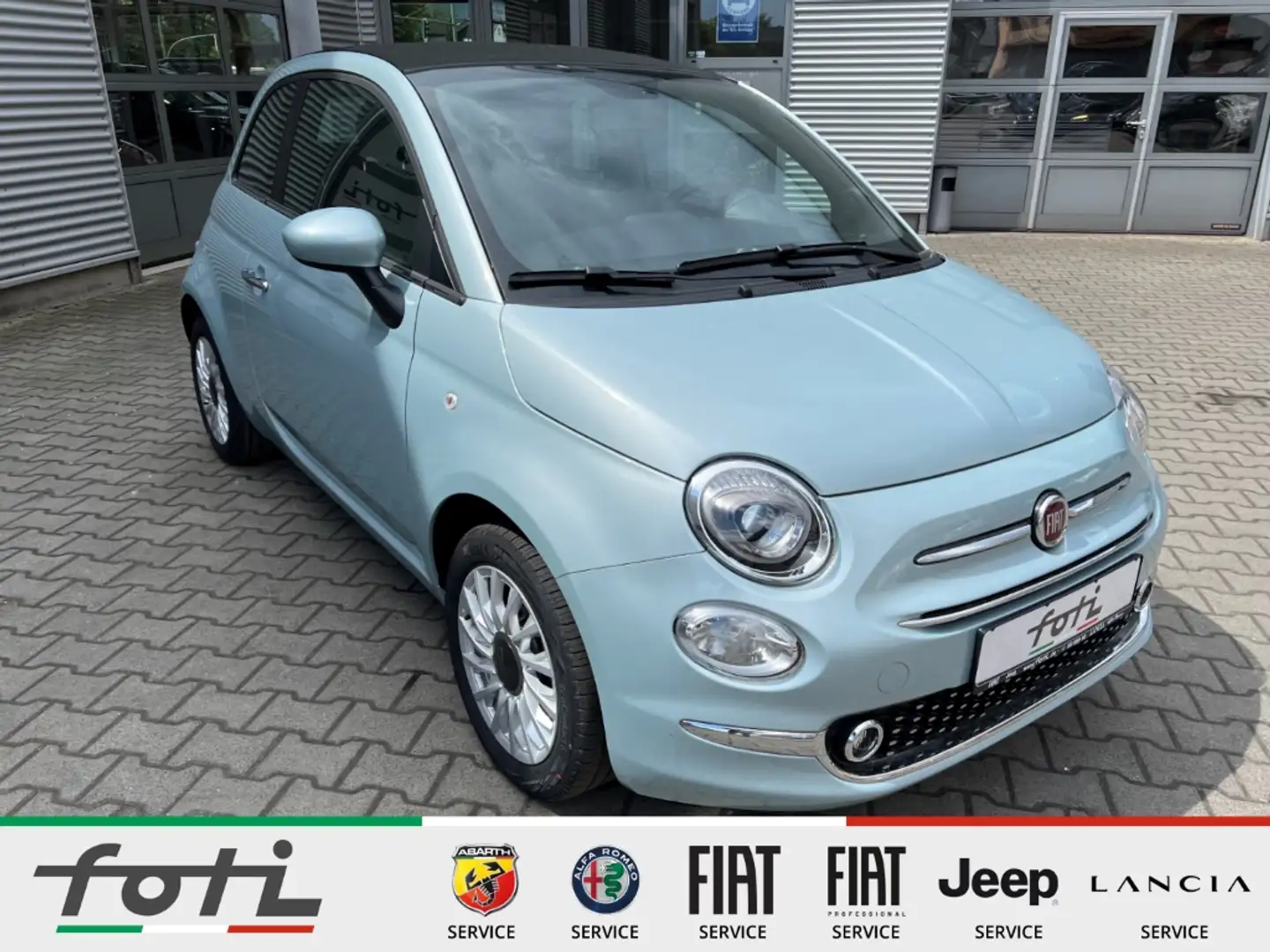 Fiat 500C Dolcevita 1.0 GSE 70PS Car Play PDC Klima Verde - 1
