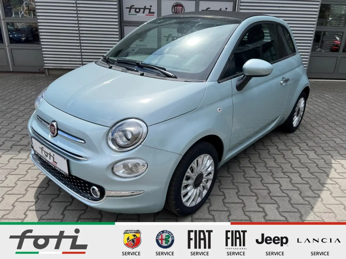 Fiat 500C Dolcevita 1.0 GSE 70PS Car Play PDC Klima Verde - 2