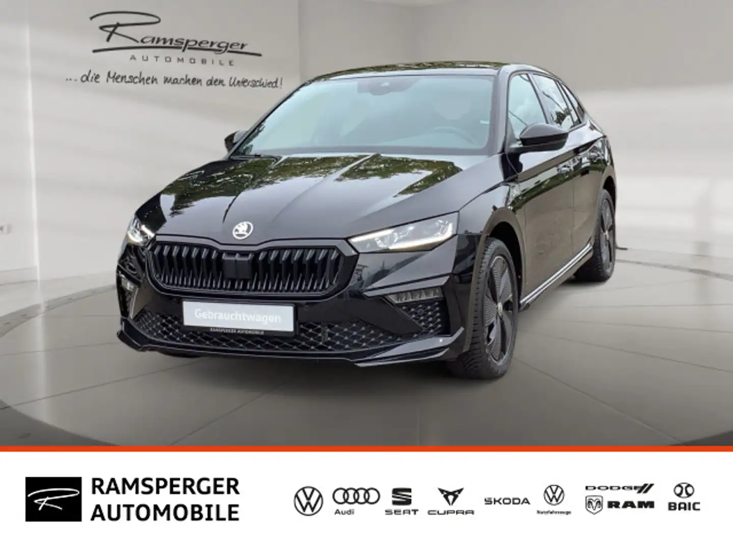Skoda Scala 1.0 TSI DSG Monte Carlo ACC LED Pano Vorbe Schwarz - 1