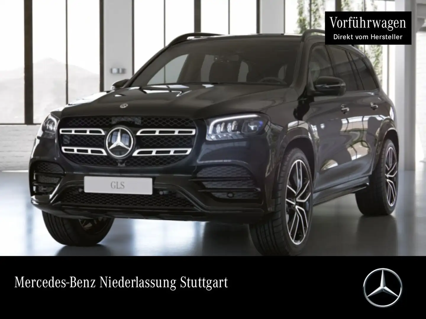 Mercedes-Benz GLS 580 4M AMG+NIGHT+PANO+360+AHK+MULTIBEAM+STHZG Schwarz - 1