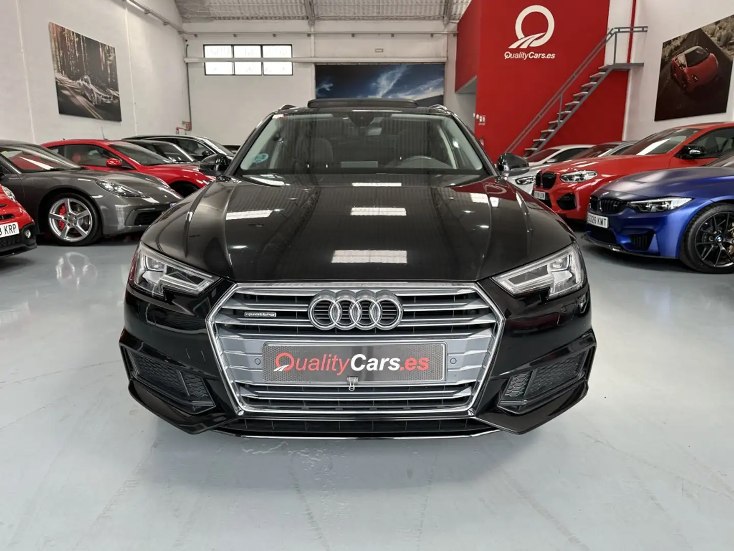 Audi A4 2.0TDI S line edition quattro S-T 140kW Negro - 2