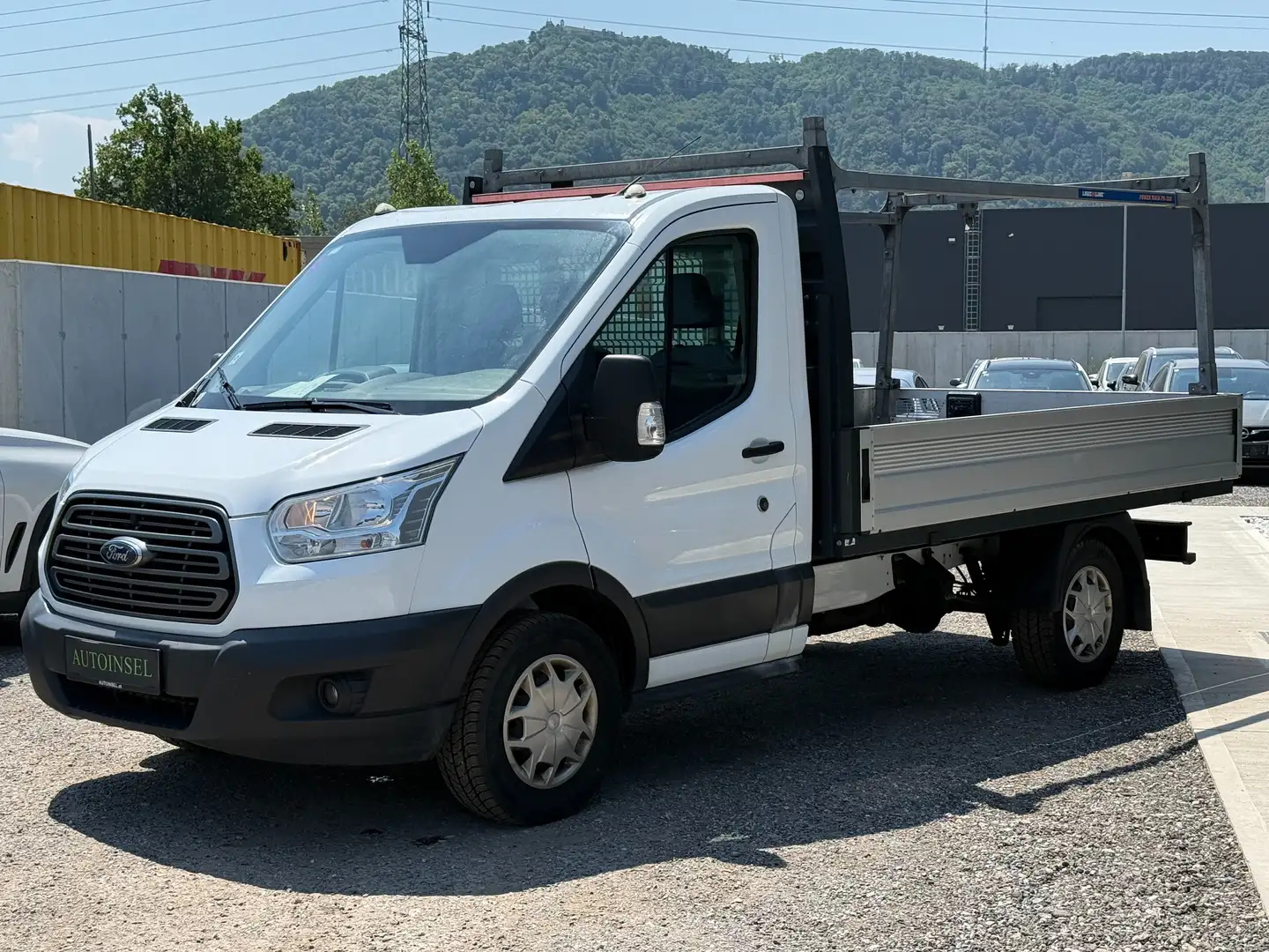 Ford Transit Pritsche 350 L2 EK Tempomat MwSt. Ausweisbar Weiß - 2