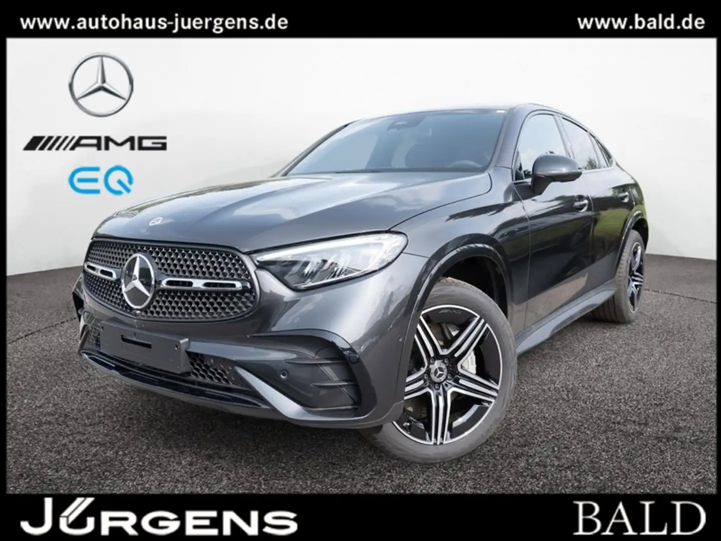 Mercedes-Benz GLC 300 e 4M Coupé AMG-Sport/LED/Cam/Night/20' Gri - 2
