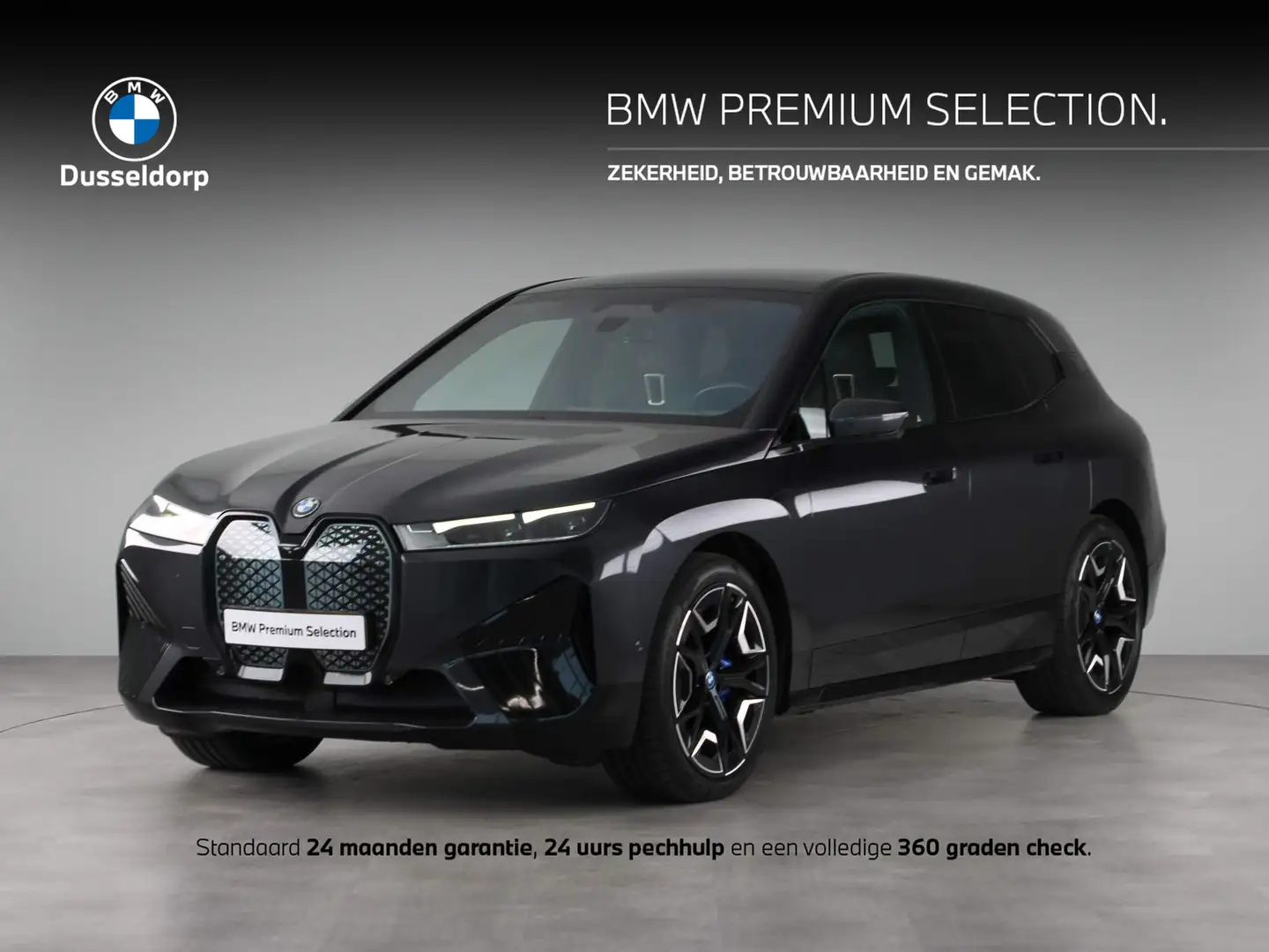 BMW iX xDrive40 High Executive Sportpakket Grijs - 1