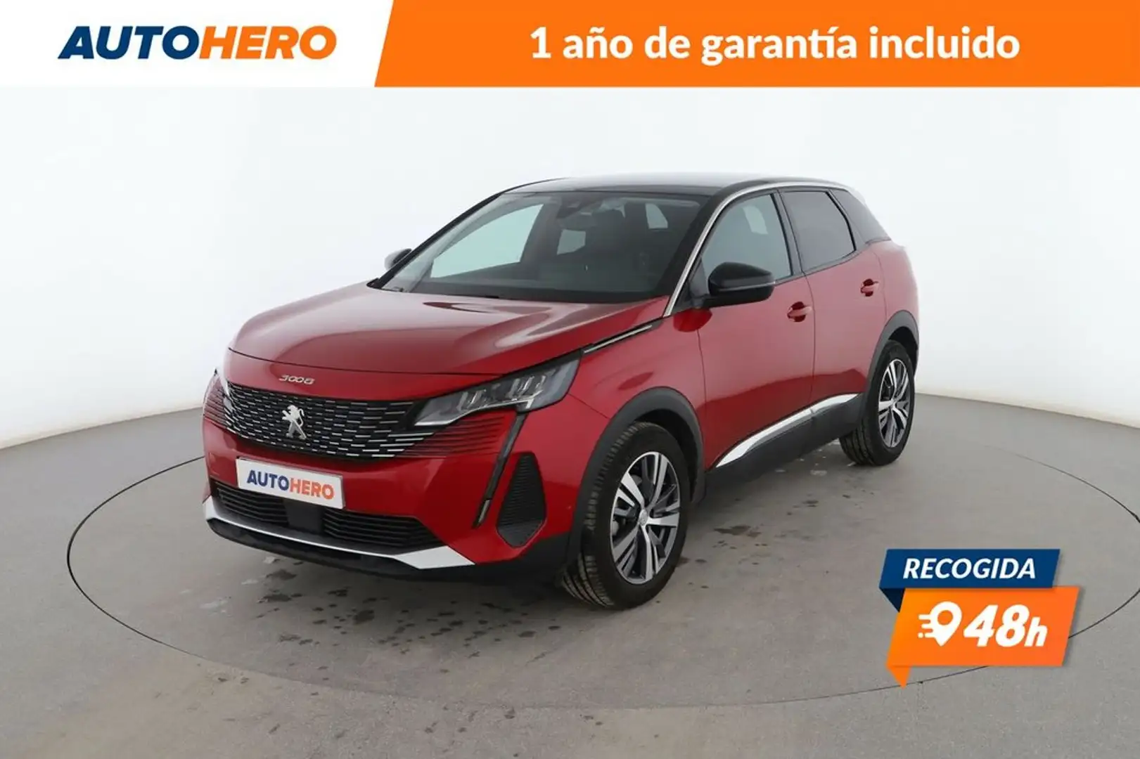 Peugeot 3008 1.2 PureTech Allure Pack Rojo - 1