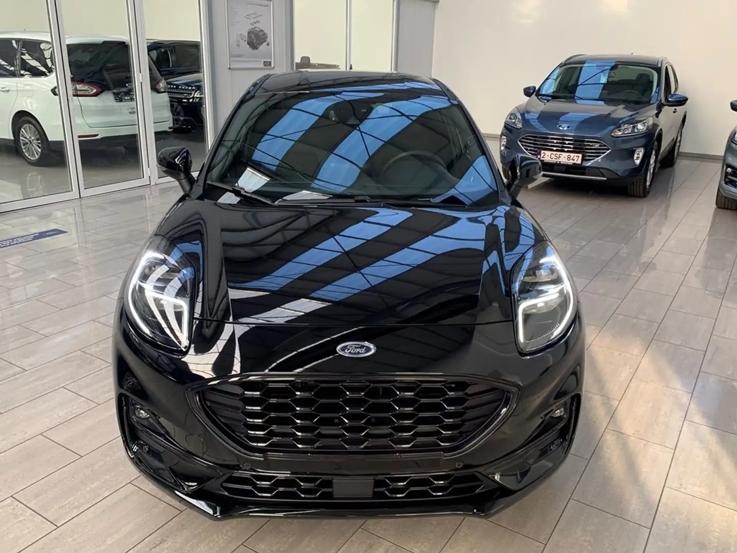 Ford Puma Ecoboost mHEV ST-Line X Zwart - 2
