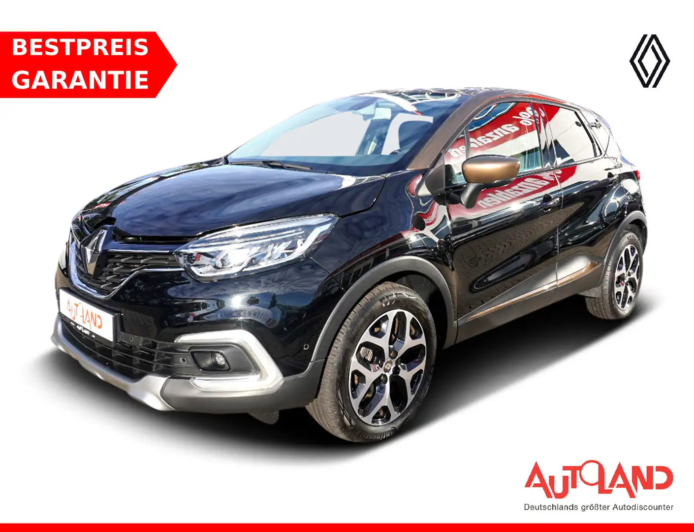 Renault Captur 1.2 TCE Crossborder LED Navi Kamera Schwarz - 1