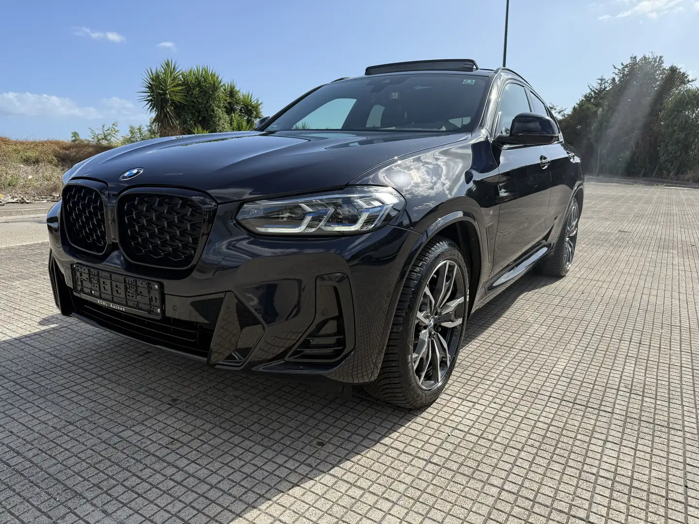 BMW X4 M X4 xdrive  d M sport Bleu - 1