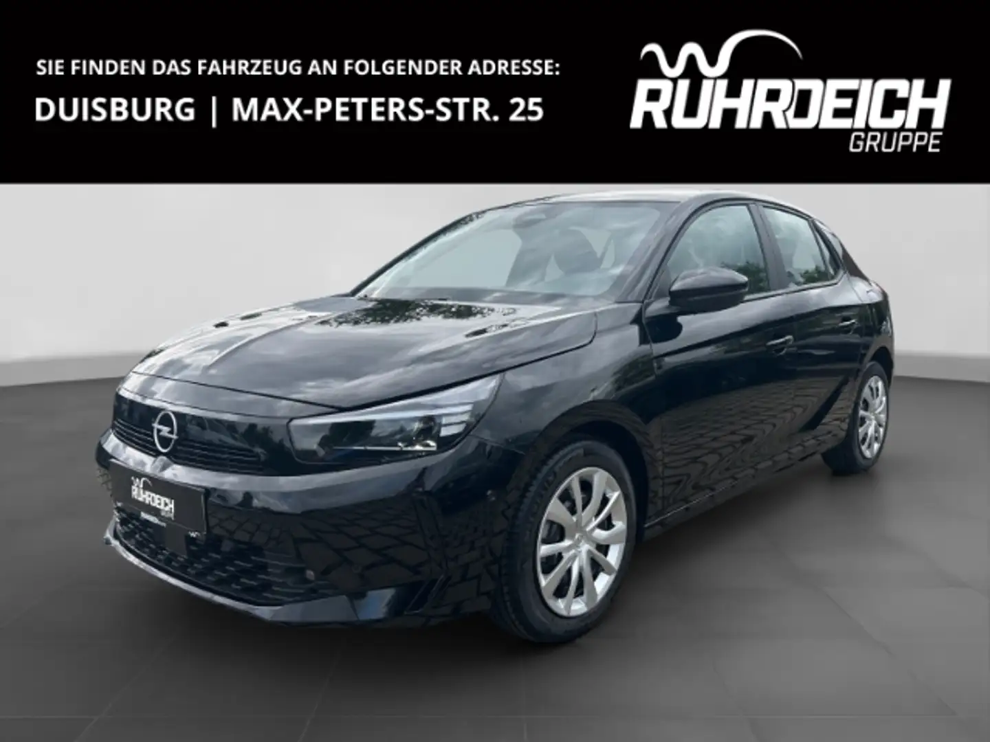 Opel Corsa F Edition 1.2 Turbo EU6 LED Apple CarPlay Android Noir - 1