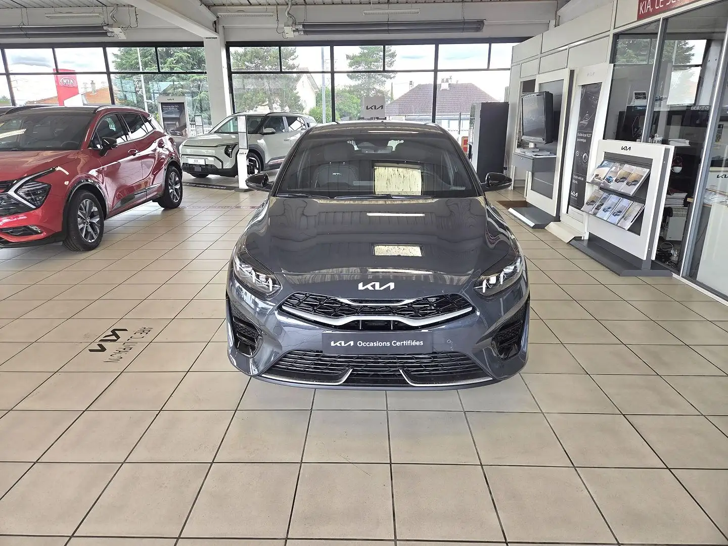 Kia Ceed / cee'd 1.5 T-GDI 140CH GT-LINE DCT7 Gris - 2