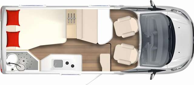 Bürstner Lineo T 569 SAT, TV, MARKISE, RFK