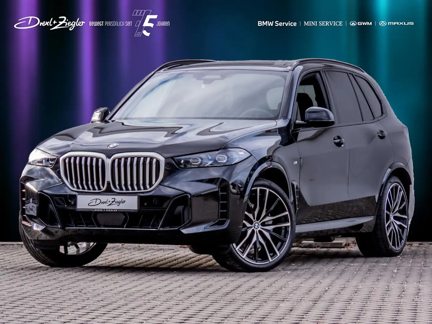 BMW X5 xDrive30d M Sport 22" ACC AHK 2-A-Luft STHZG Negru - 1