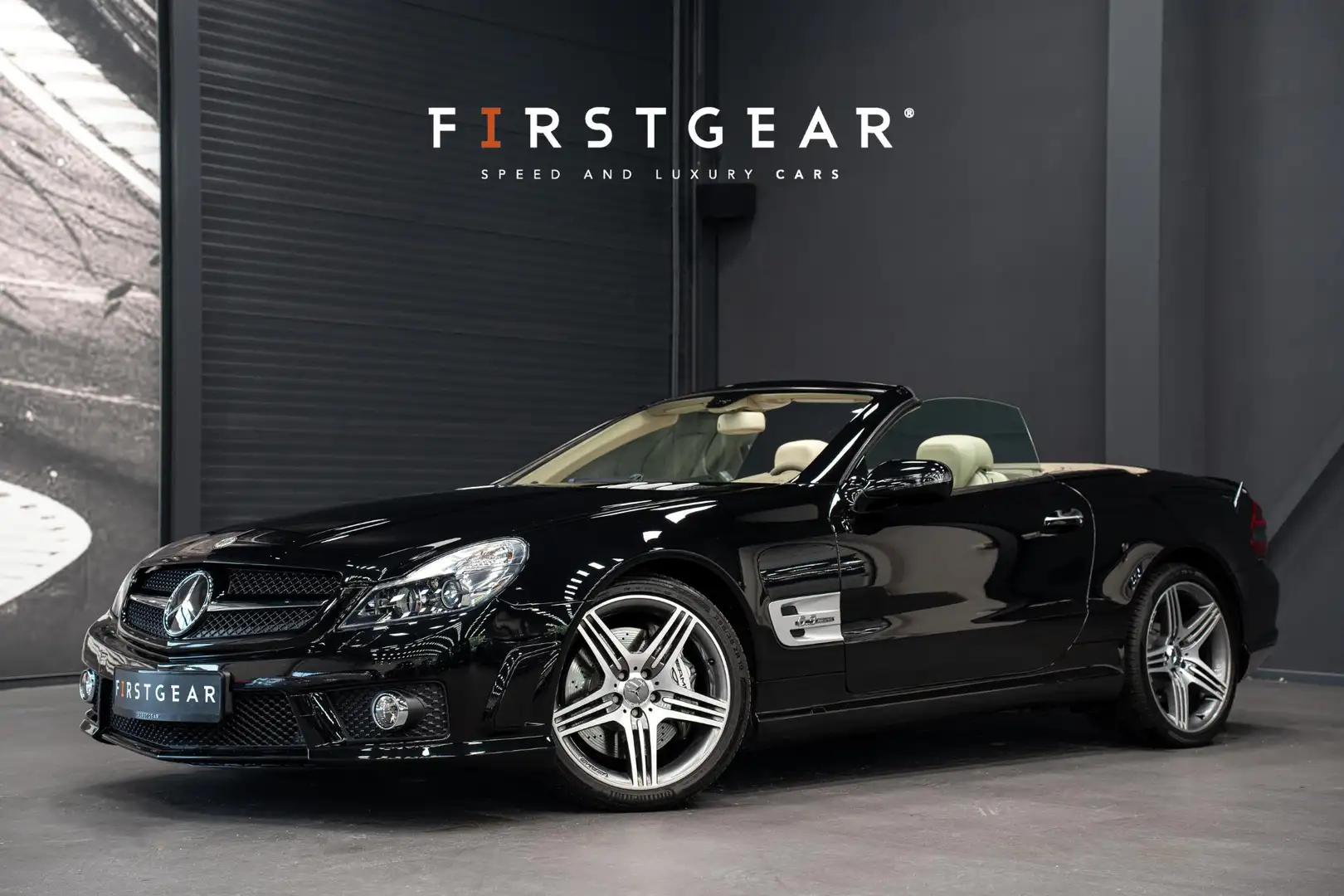 Mercedes-Benz SL 63 AMG *Cabriolet / Harman-Kardon / Stoelventilatie / Mem Zwart - 1