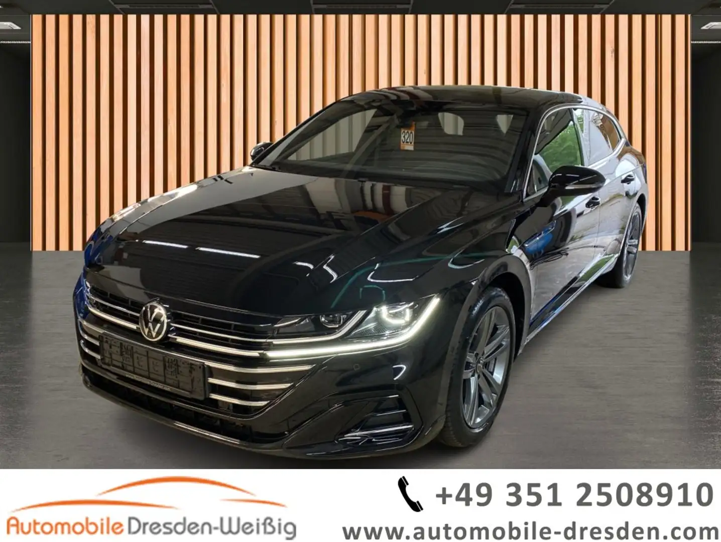 Volkswagen Arteon 2.0 TSI DSG R-Line*Pano* Schwarz - 1