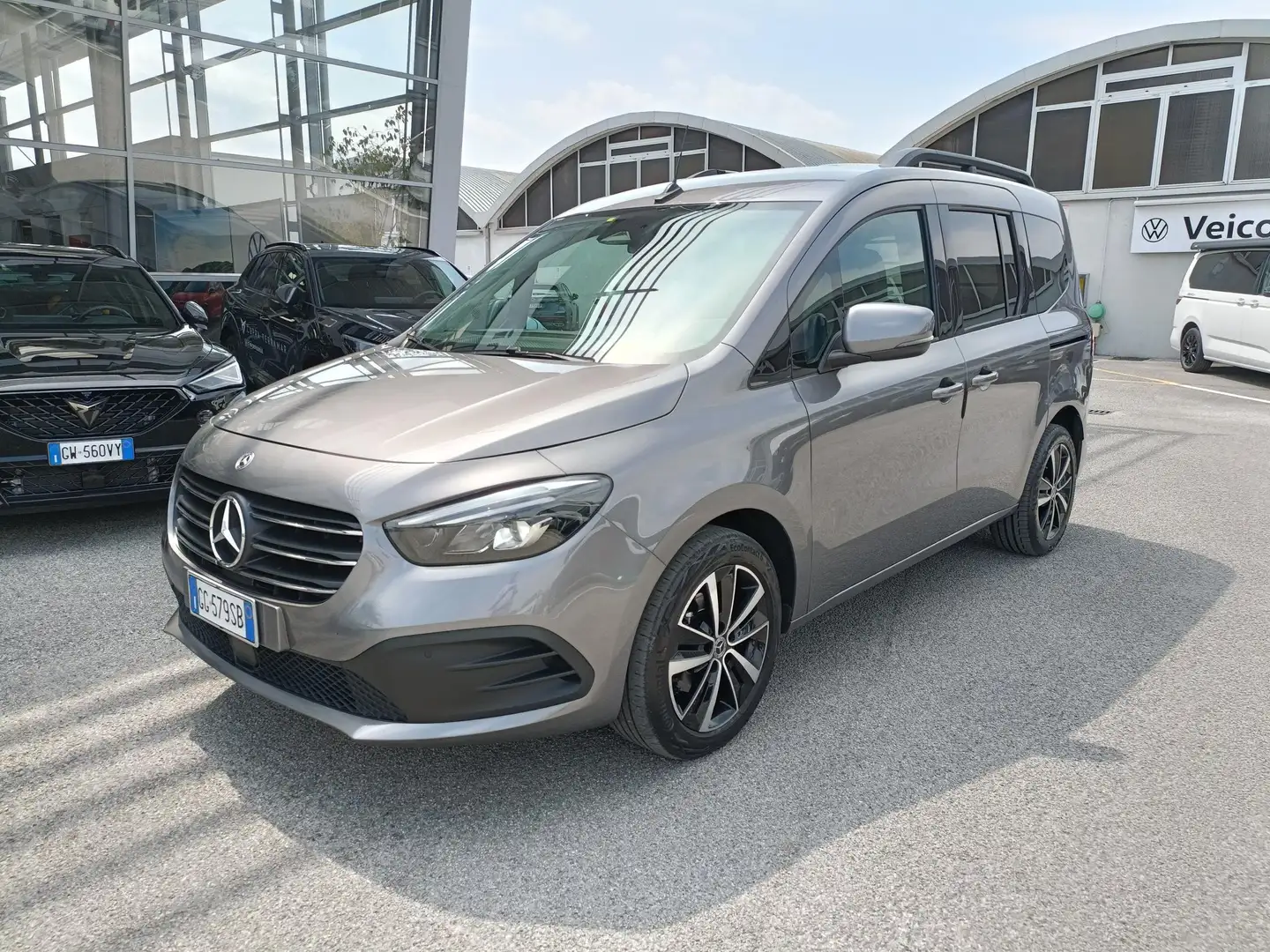Mercedes-Benz Citan 1.5 cdi 115 Autocarro 4 posti premium Сірий - 1