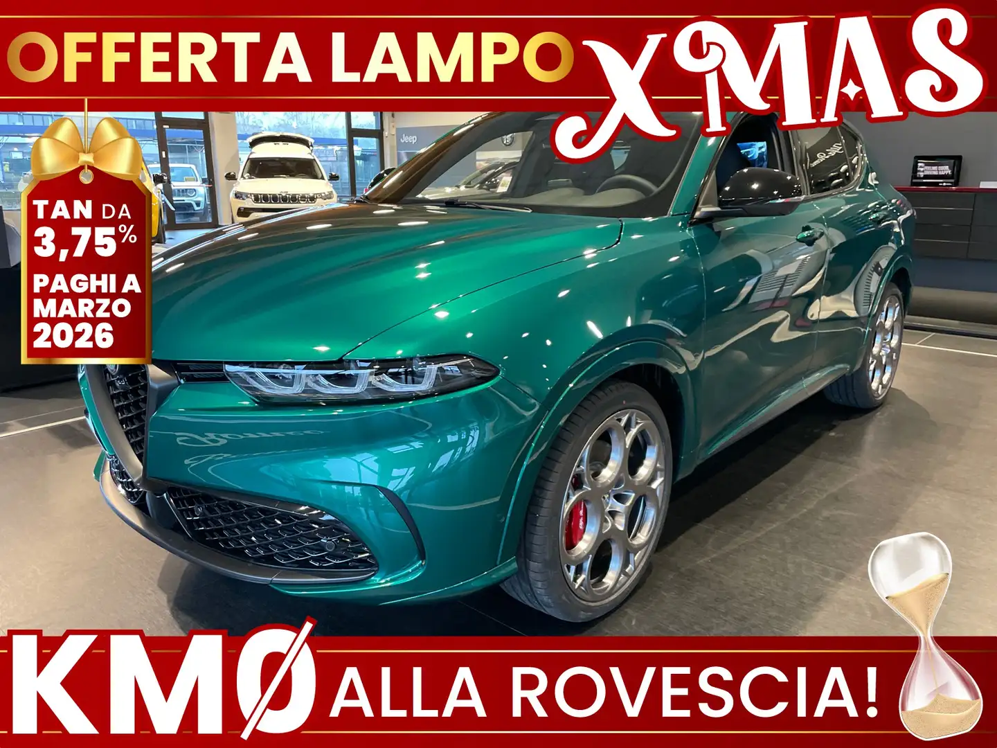 Alfa Romeo Tonale Alfa romeo 1.5 hybrid tributo italiano 160c Verde - 1