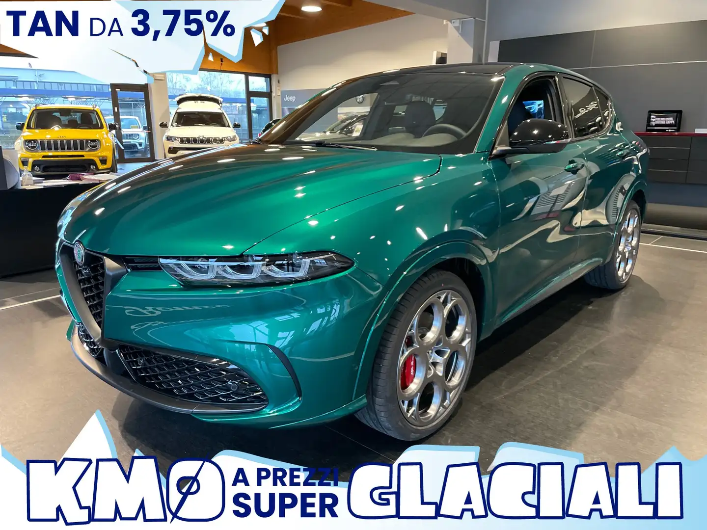Alfa Romeo Tonale Alfa romeo  1.5 hybrid tributo italiano 160c Verde - 1
