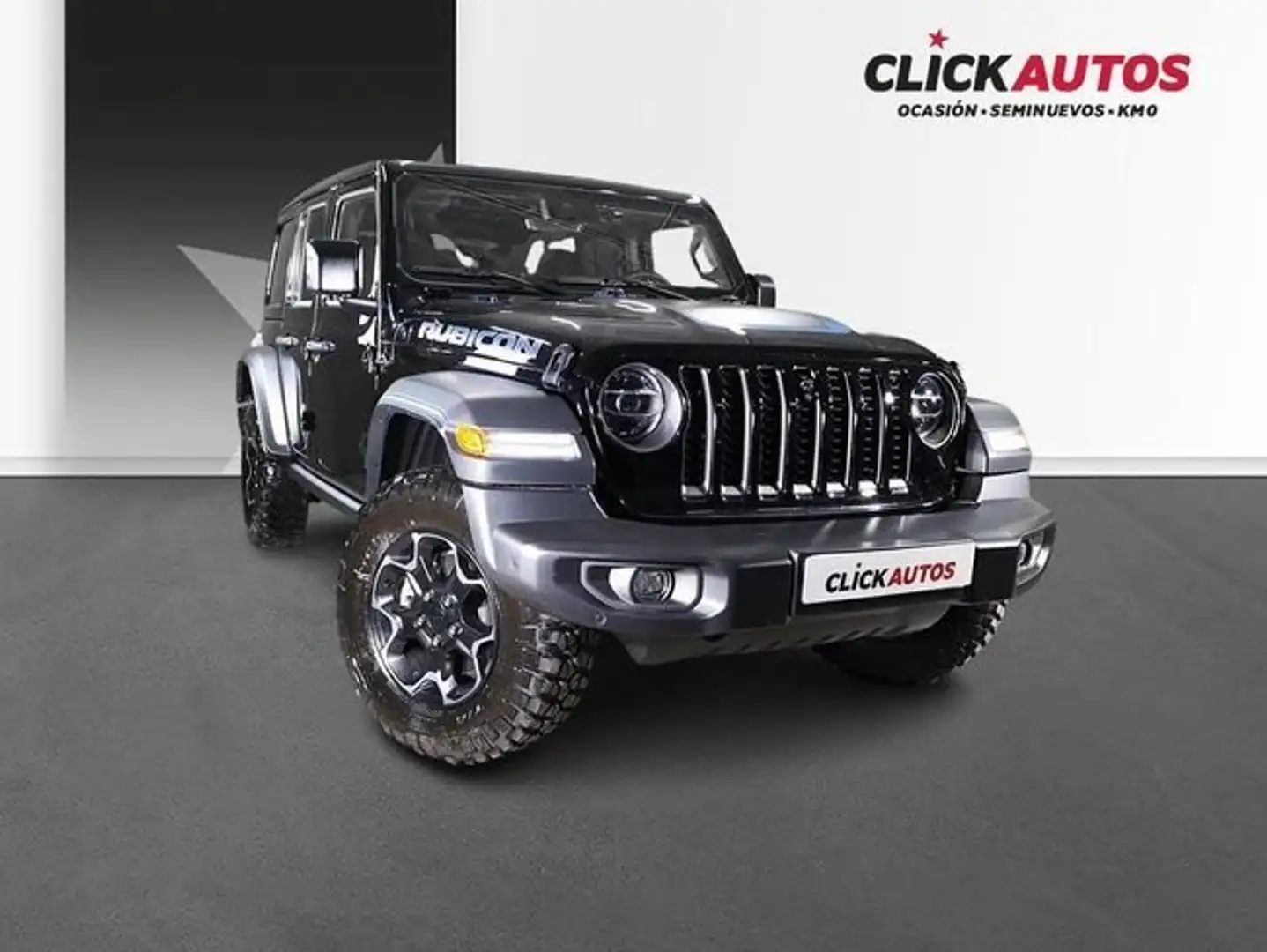 Jeep Wrangler 2.0 380CV PHEV Rubicon 8ATX Negro - 2
