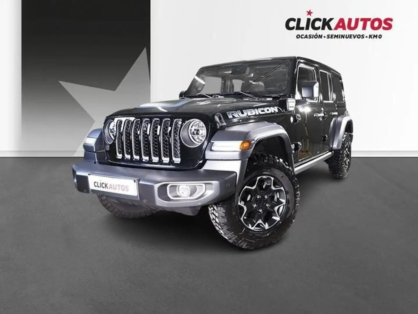 Jeep Wrangler 2.0 380CV PHEV Rubicon 8ATX Negro - 1