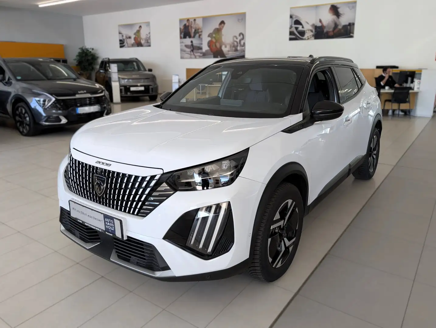 Peugeot 2008 GT PureTech 130 EAT8 ACC Sitzheizung Blanc - 1