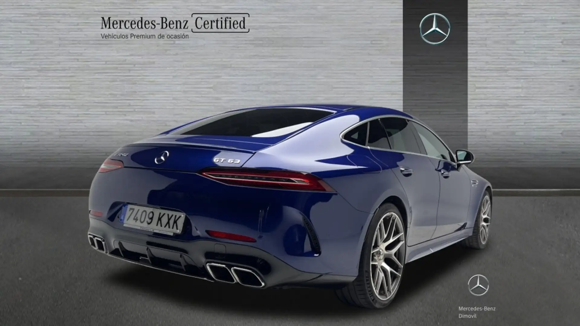 Mercedes-Benz AMG GT 63 4 MATIC + Azul - 2