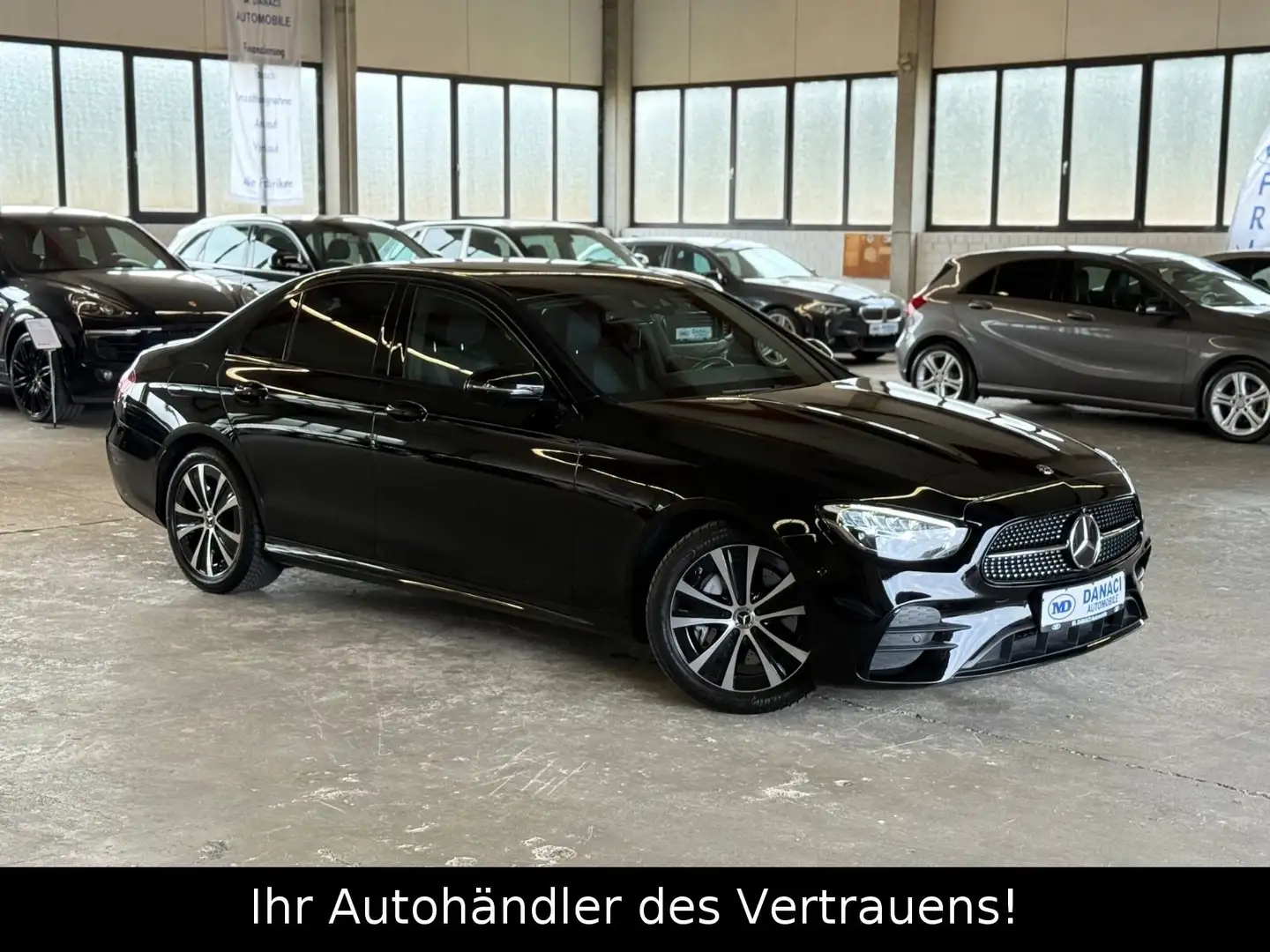 Mercedes-Benz E 220 d E -Klasse Lim. 2x AMG-Line-Burm-360*Kamer Schwarz - 1