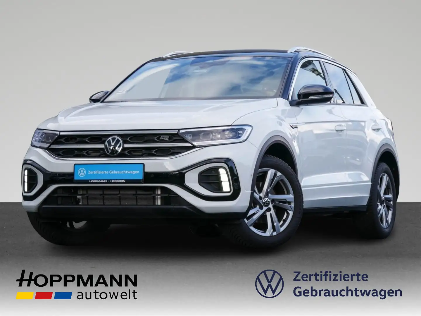 Volkswagen T-Roc 1.5 TSI R-Line AHK KAMERA ACC Weiß - 1