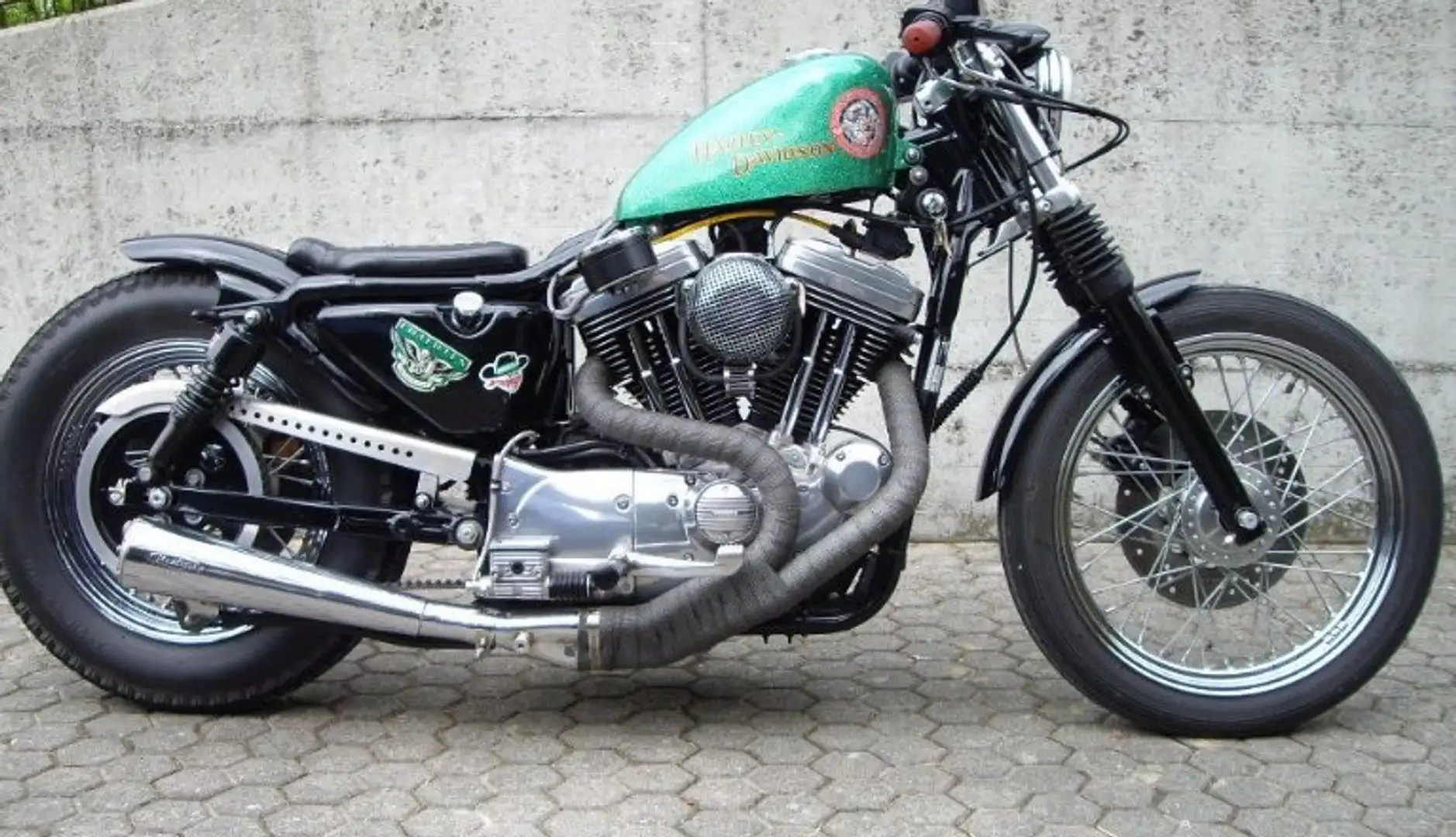 Harley-Davidson Sportster Green - 1