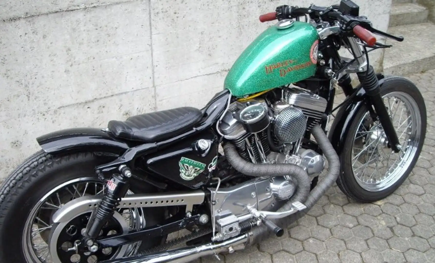Harley-Davidson Sportster Green - 2