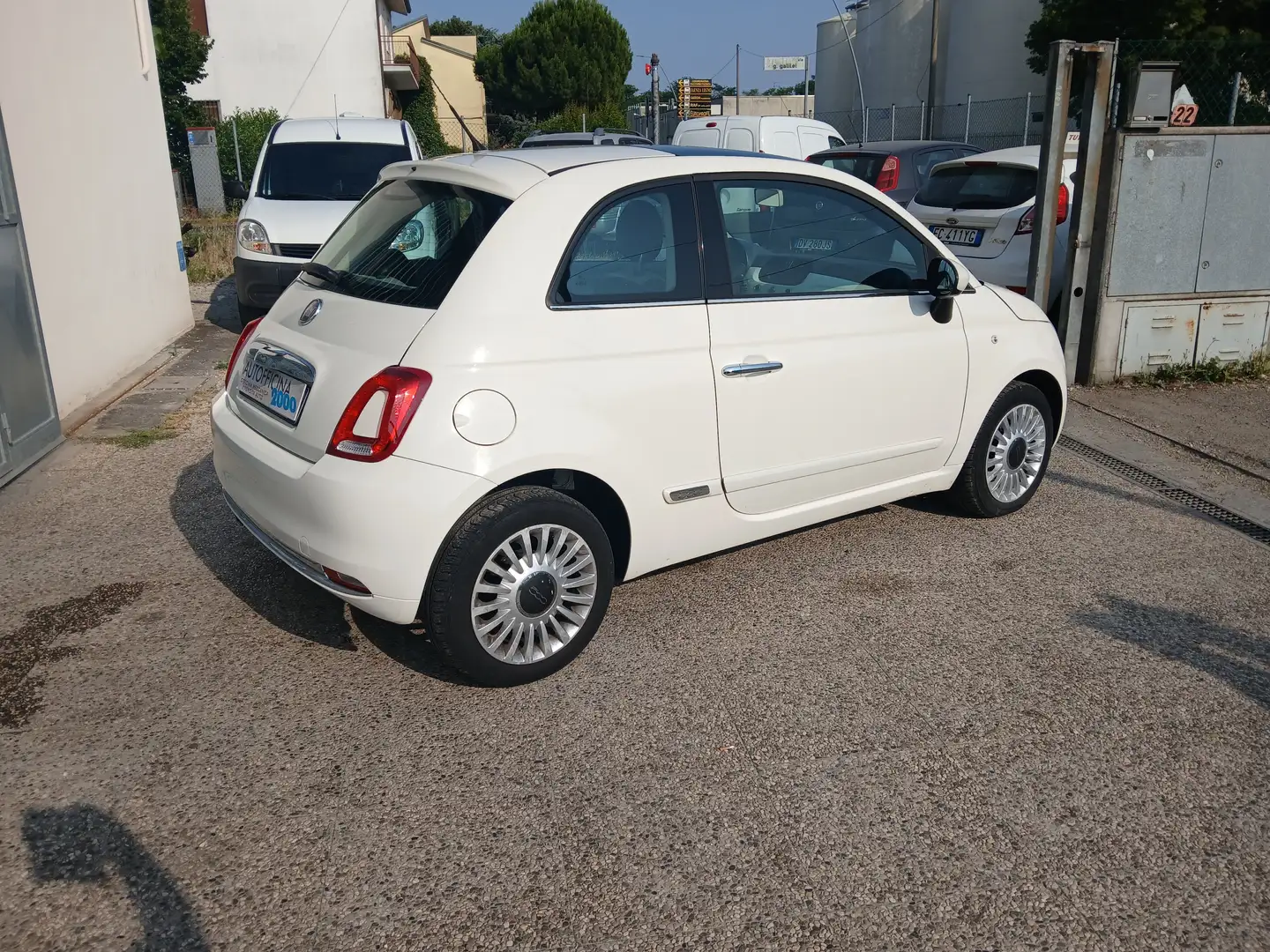 Fiat 500 500 1.2 Lounge 69cv Bianco - 2