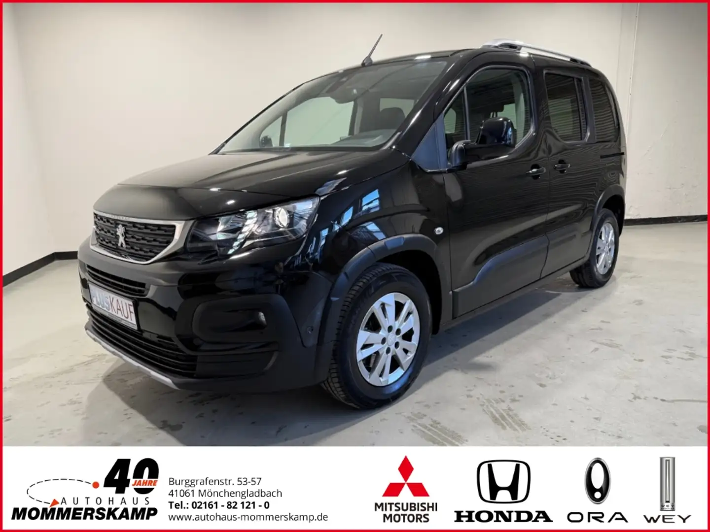 Peugeot Rifter Allure Pack L1 1.2 PureTech130+Automatik+Kamera+Kl Nero - 1