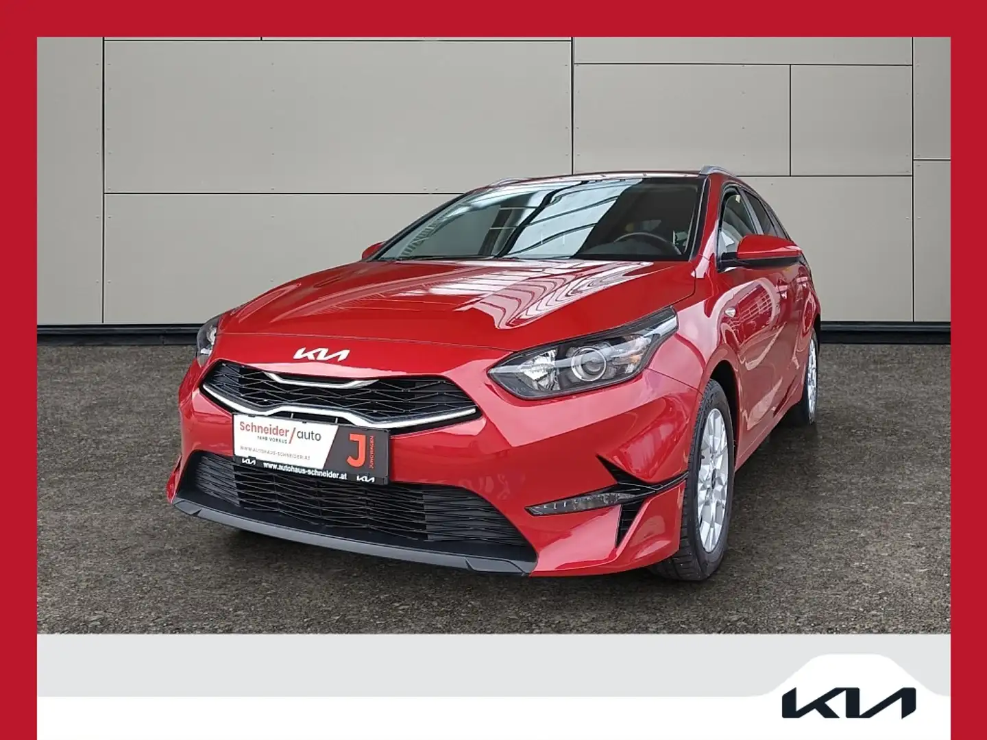 Kia Ceed SW / cee'd SW ceed SW 1,0 T-GDI GPF ISG Silber UVO TGDI/MT6 Rot - 1