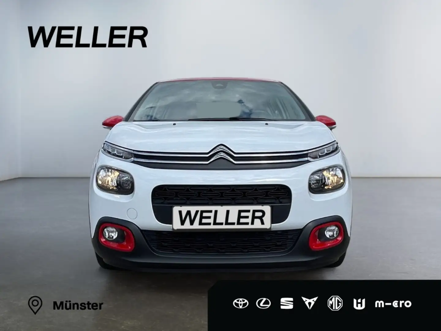 Citroen C3 Pure Tech 83 SHINE *Navi*CAM*TWA*PDC-hi.* Weiß - 2