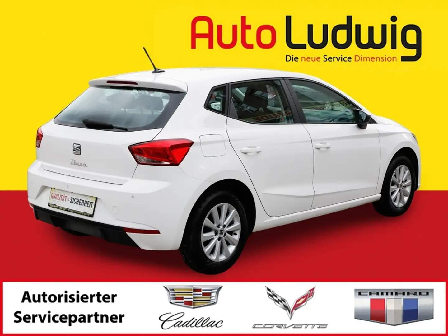 SEAT Ibiza 1,0 TSI Reference*VIRTUAL COCKPIT*LED*PDC*SHZ*T... Blanc - 2
